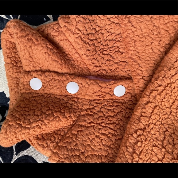 New J.Crew Snap Collar Polartec Sherpa - Picture 4 of 7